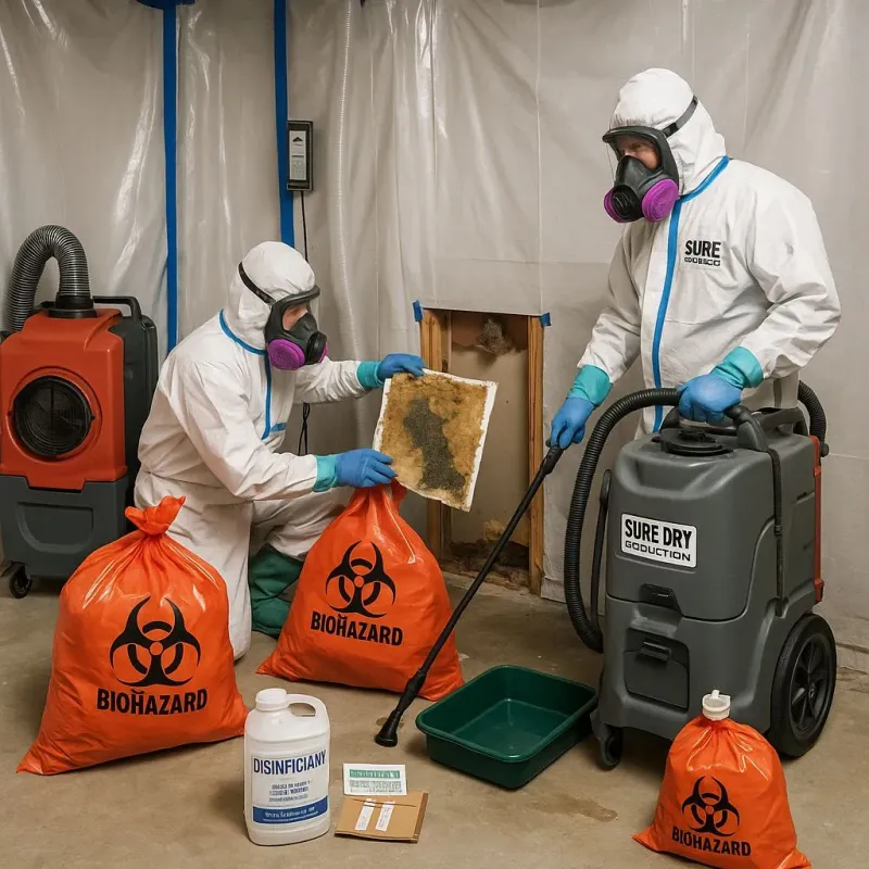 Contaminated Water Handling Protocols process in Benton County, MS