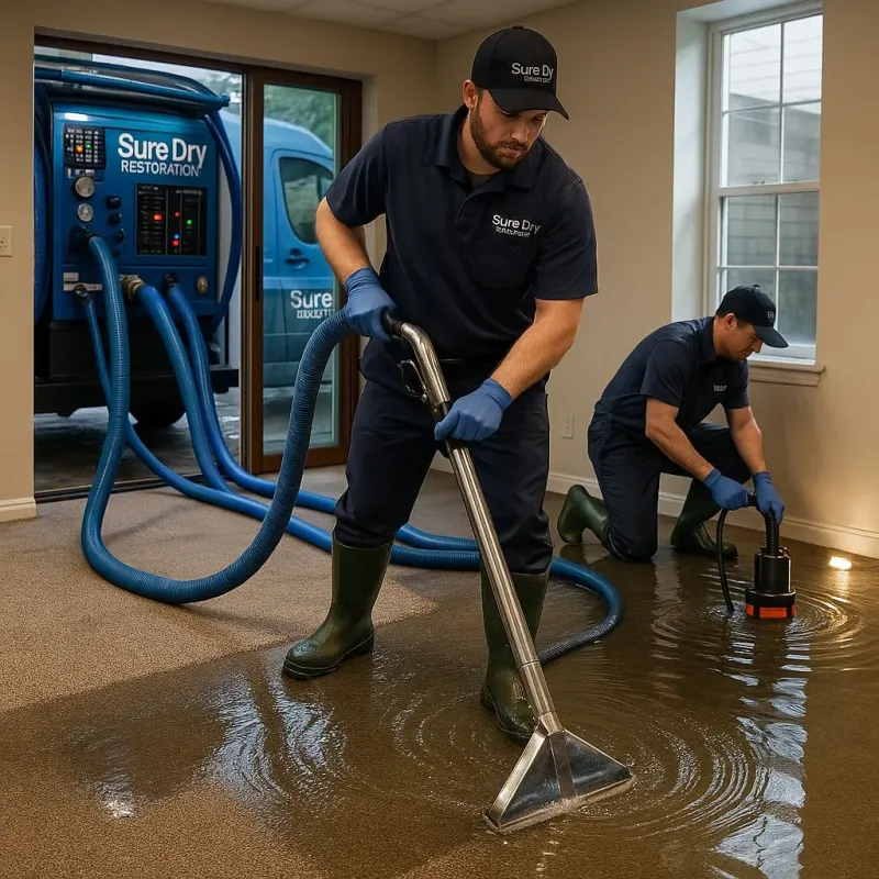 Water Extraction and Removal process in Benton County, MS